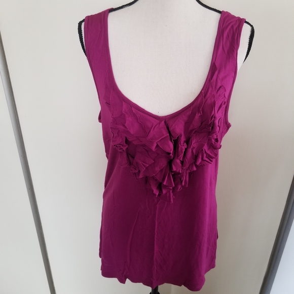 Mossimo Ruffle Rayon Tank - Picture 6 of 7
